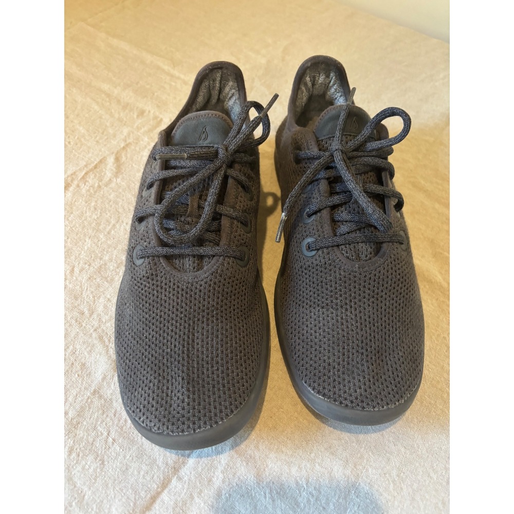 Allbirds Tree Runners Mens Charcoal Grey Sustainable Mesh Sneakers Size 11